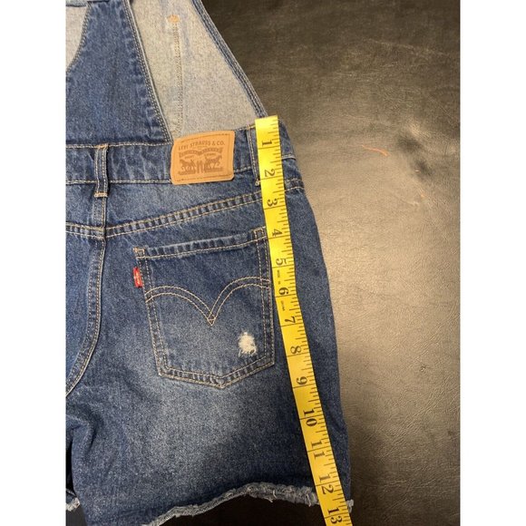 Levi's Kids Dark Blue Denim Overalls - Picture 8 of 10